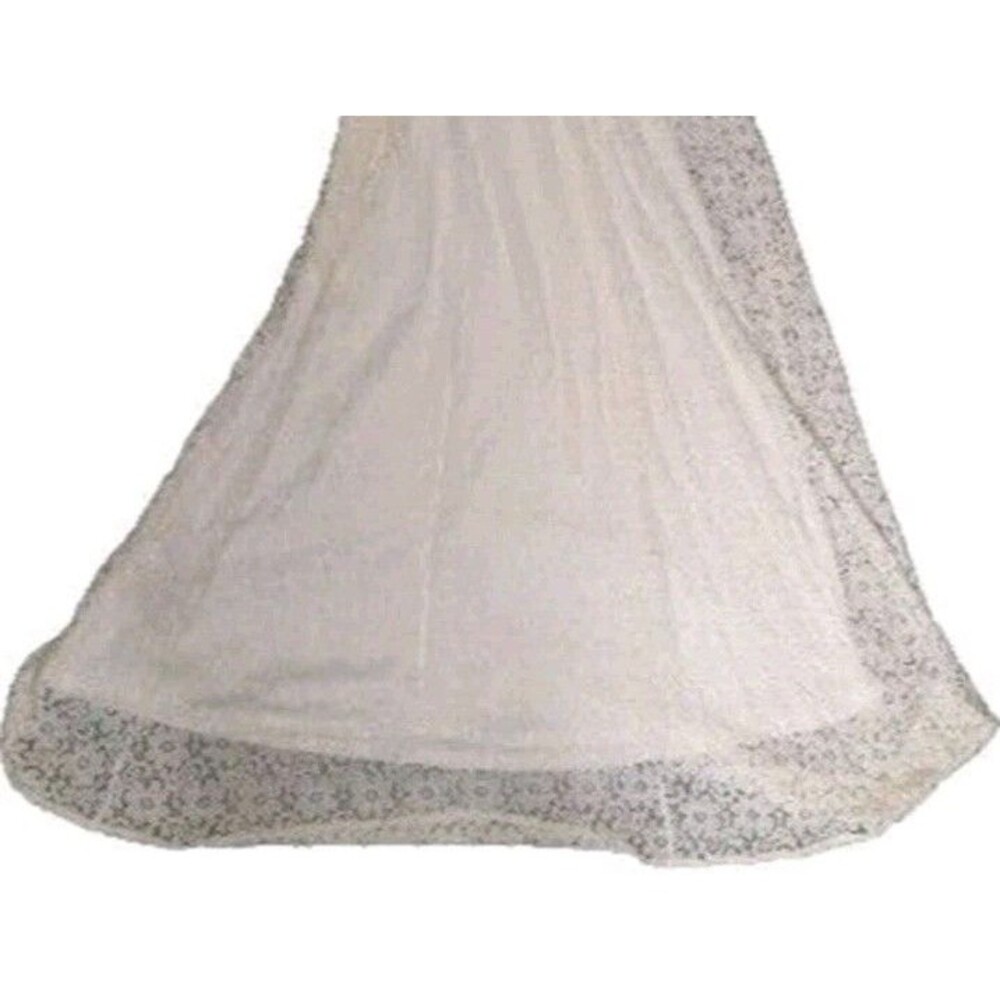 Lookbook Women’s Maxi Dress Size 12 Ivory 3/4 Sleeve Lace NEW with Tags - Picture 7 of 15